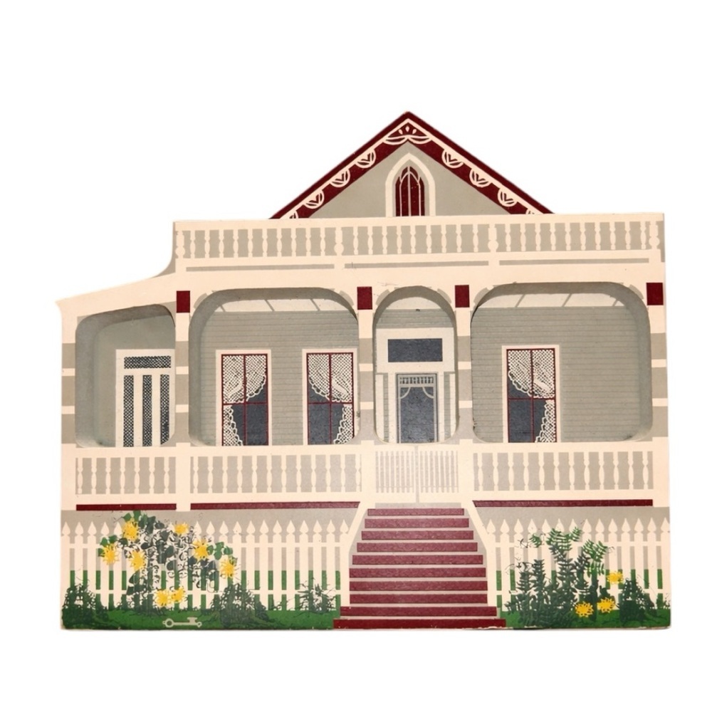 Vintage Jacobsen House 1860 Virginia City Nevada Wooden HistoricCollectible